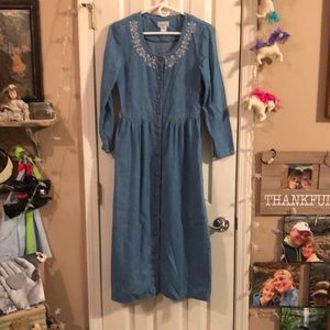 Vintage denim dress